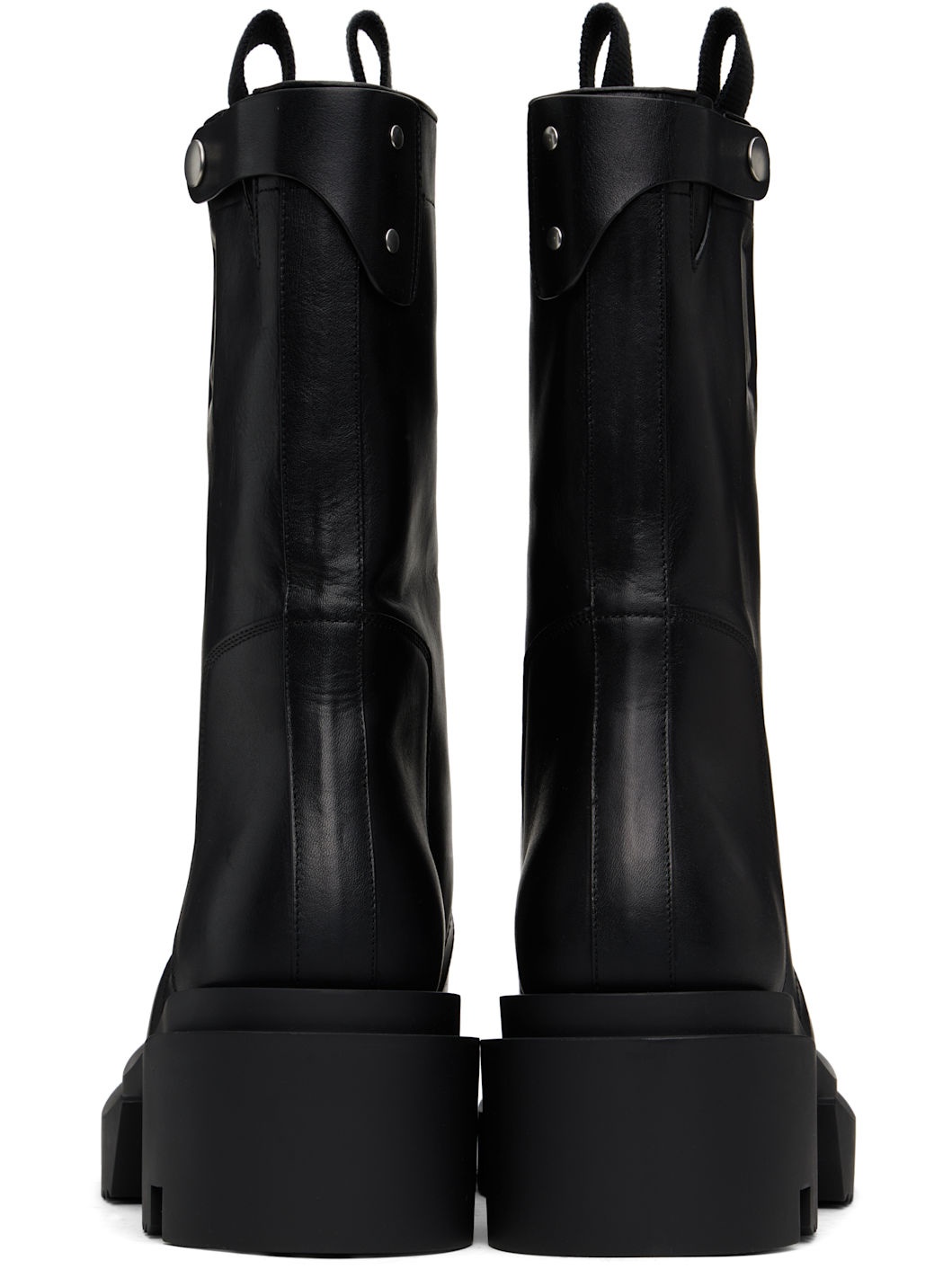Black Hollywood Low Pull On Bogun Boots - 2