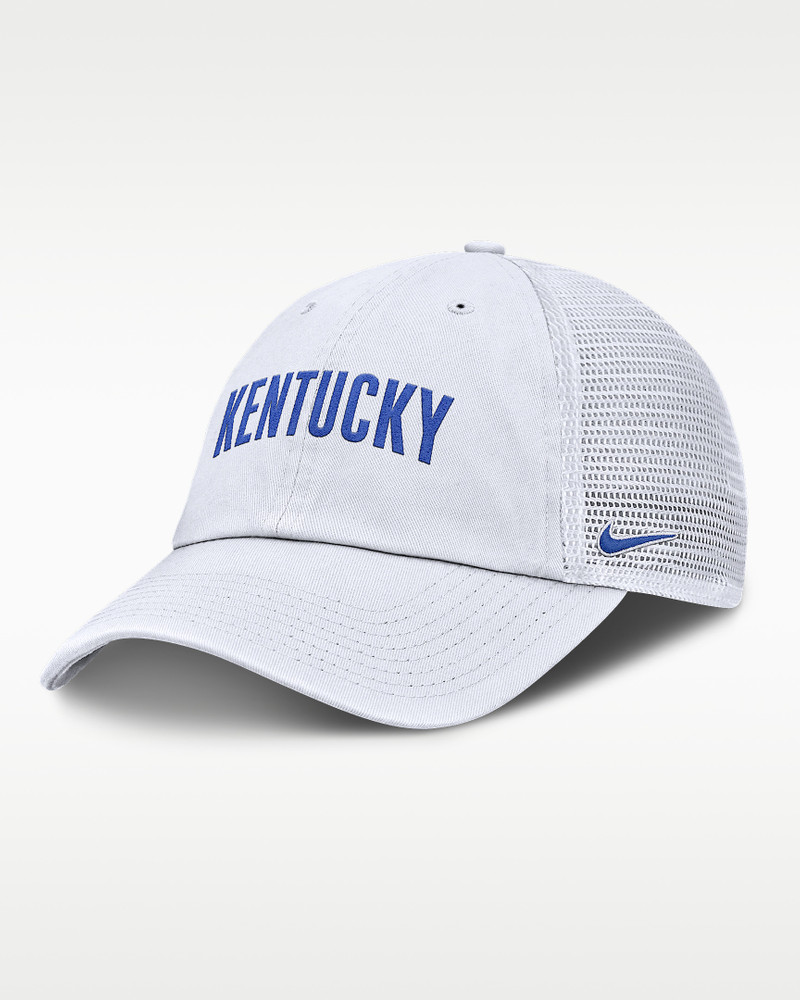 Kentucky Primetime Campus Club Men's Nike College Trucker Adjustable Hat 1