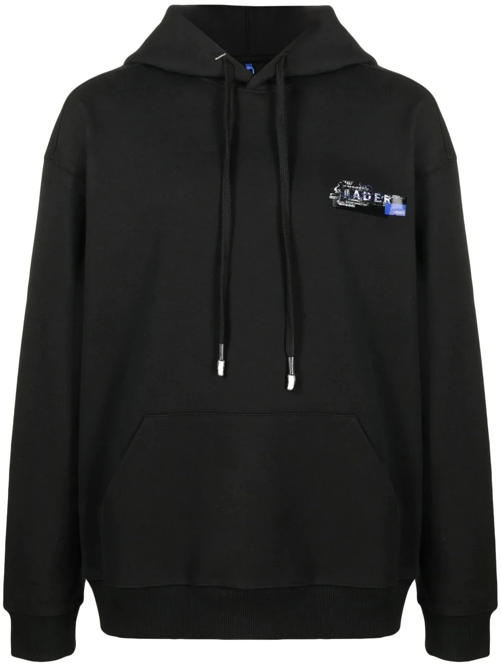logo-print hoodie - 1