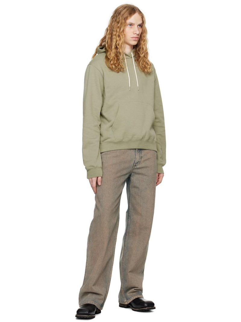 John Elliott Khaki Beach Hoodie outlook