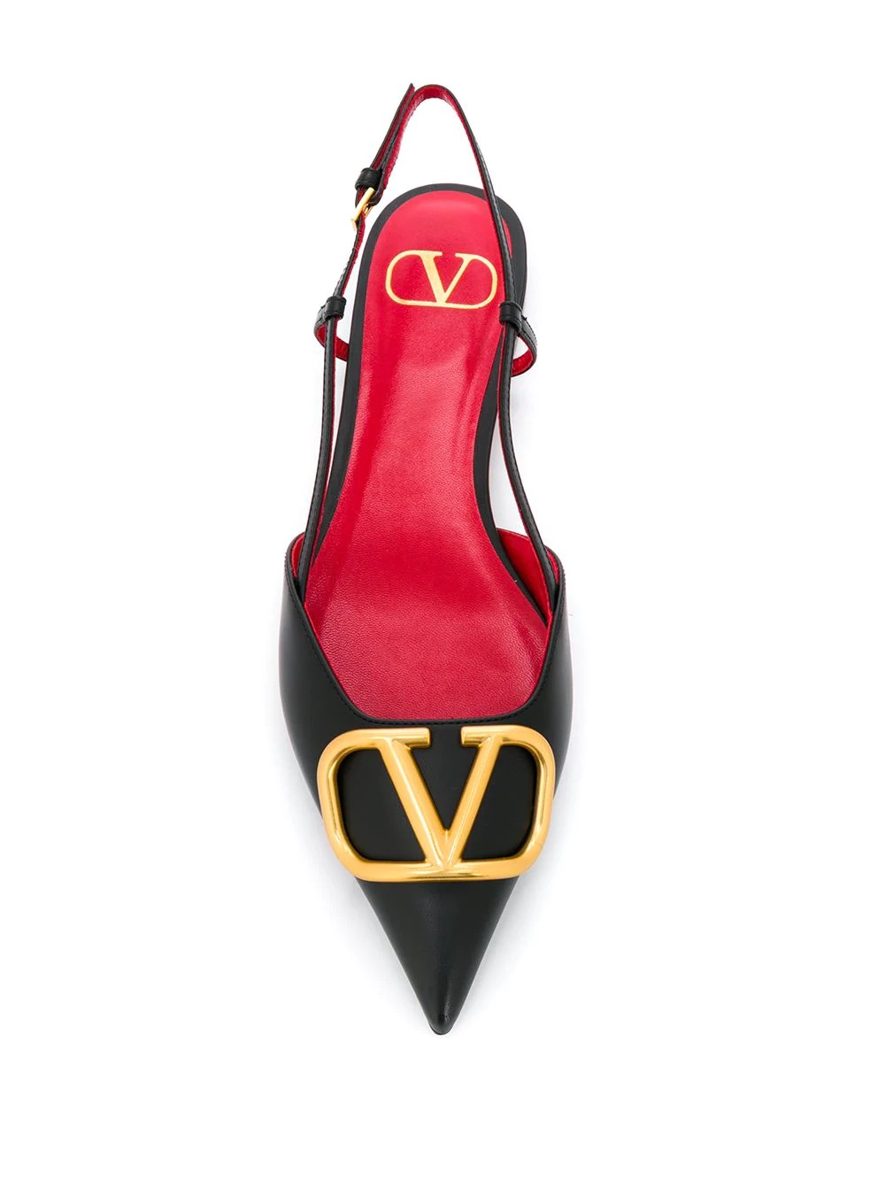 VLOGO slingback ballerina shoes - 4