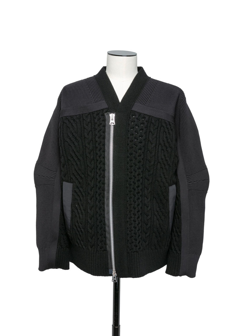 sacai Knit Cardigan outlook