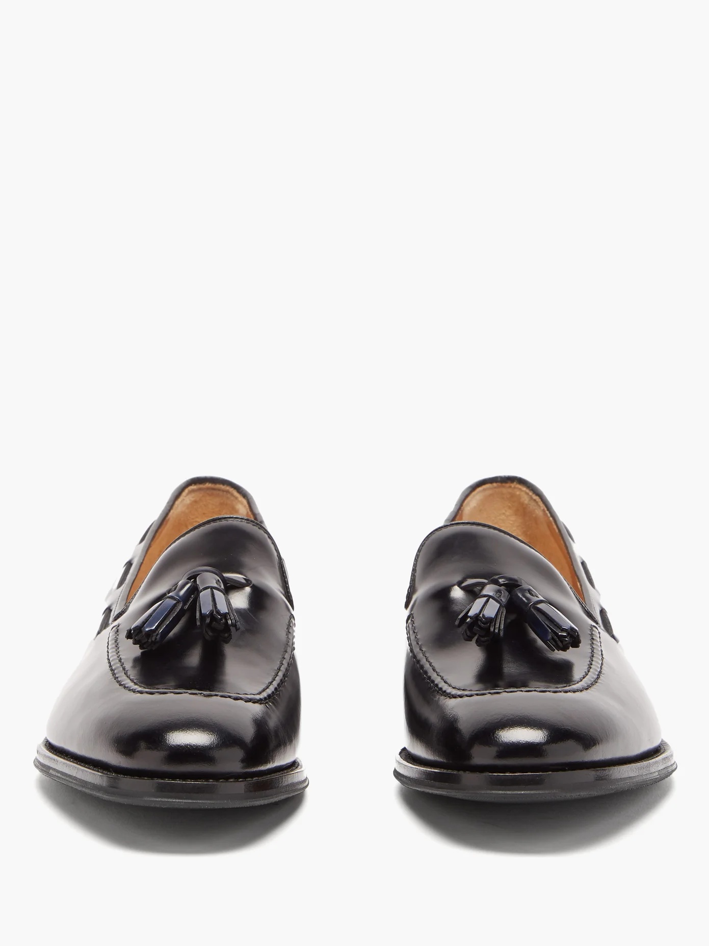 Kingsley tasselled leather loafers - 5