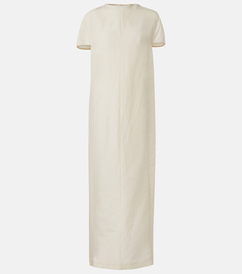 Webster silk and cotton organza maxi dress - 1