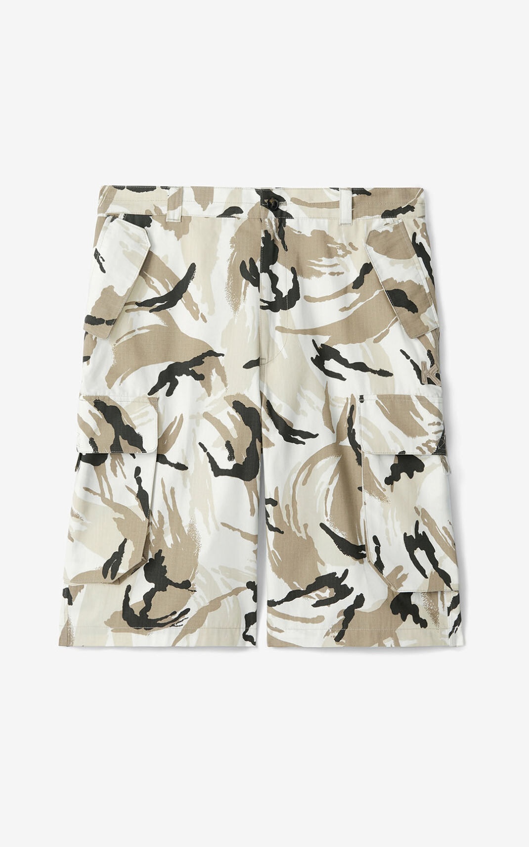 ‘Tropic Camo' cargo shorts - 1