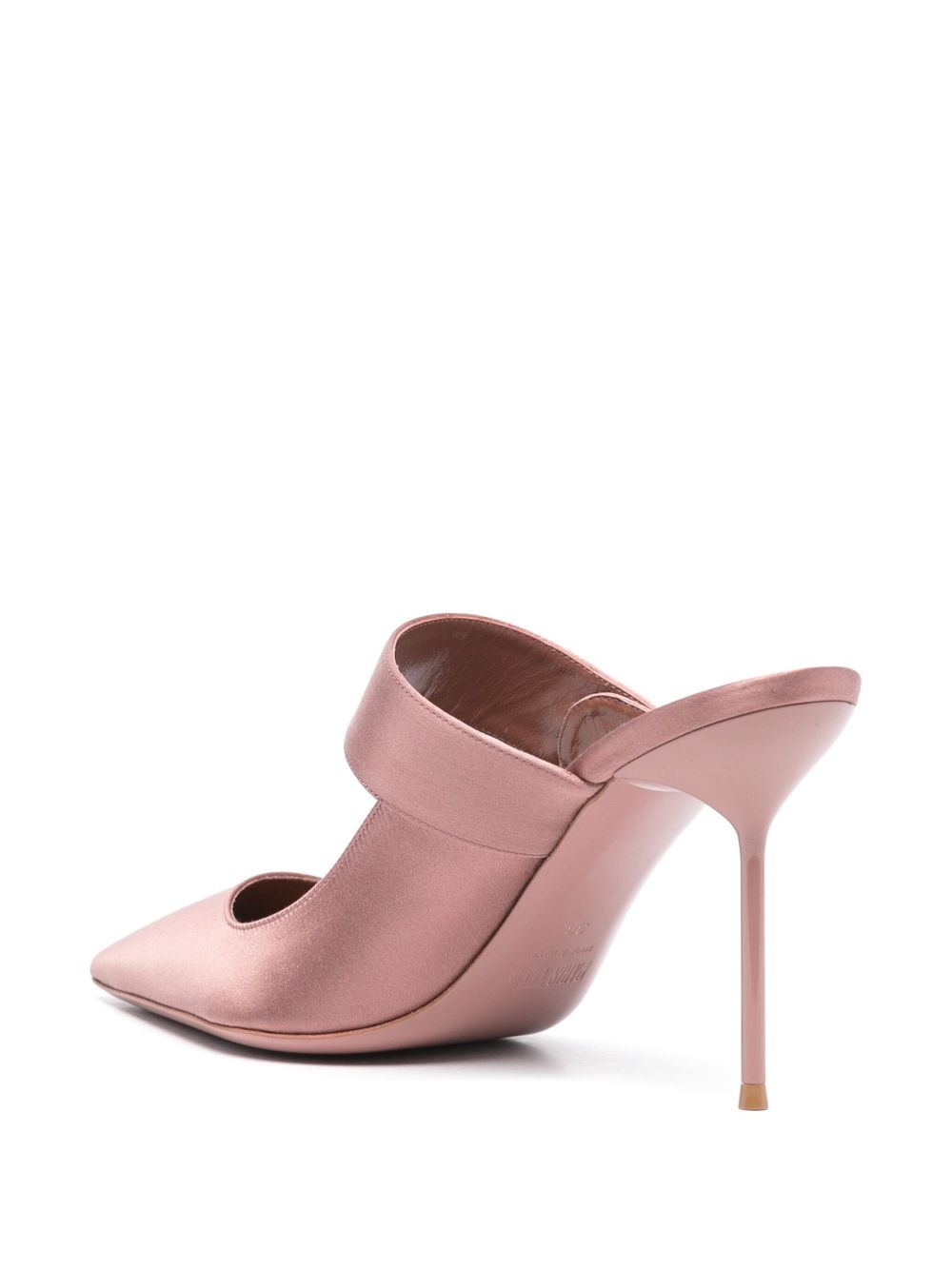 95mm satin mules - 3