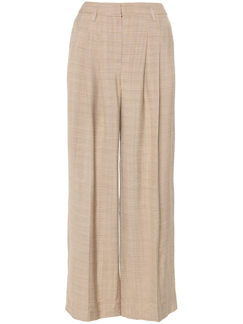 Lotus wide-leg trousers 1