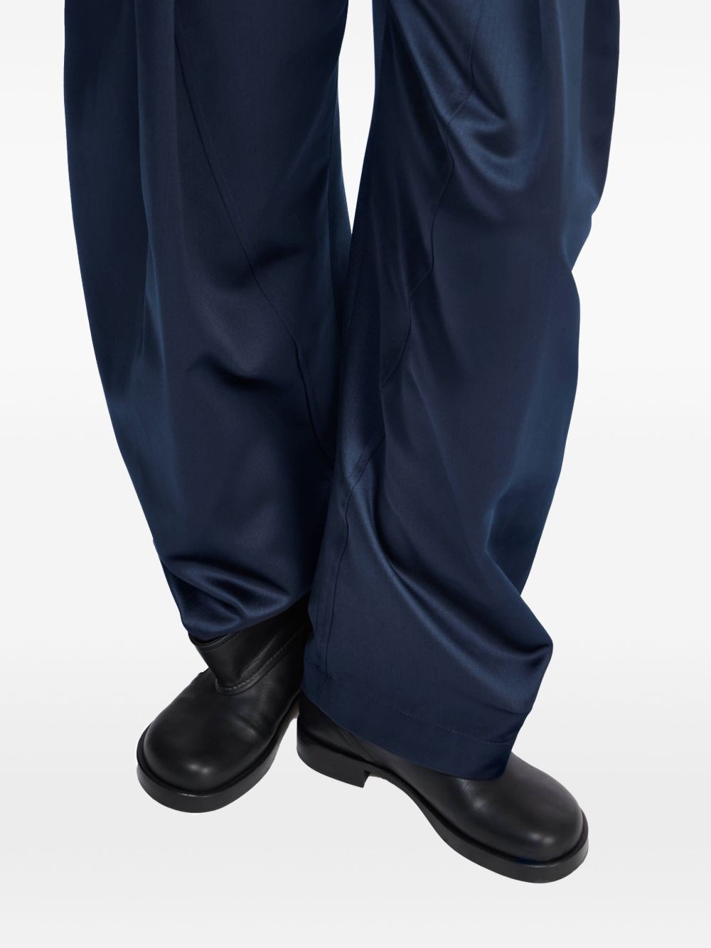D-ring pleated trousers - 5