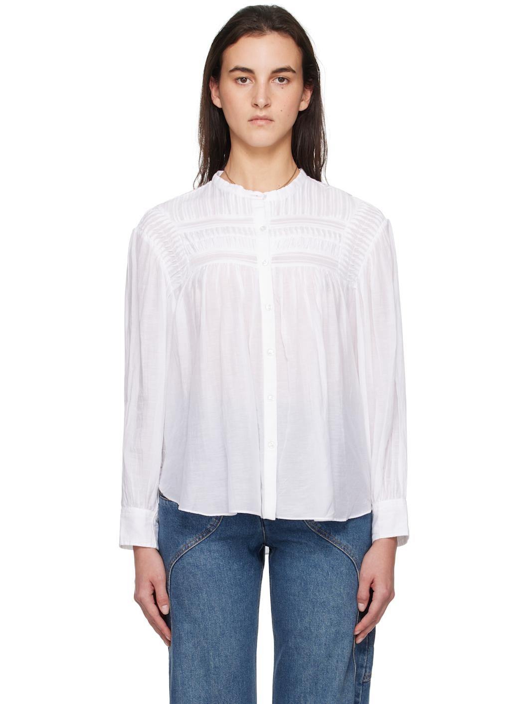 White Plalia Shirt - 1