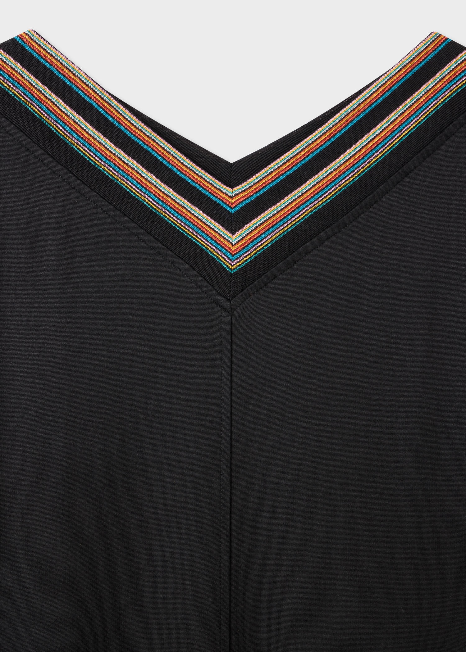 'Signature Stripe' Neckline Dress - 2