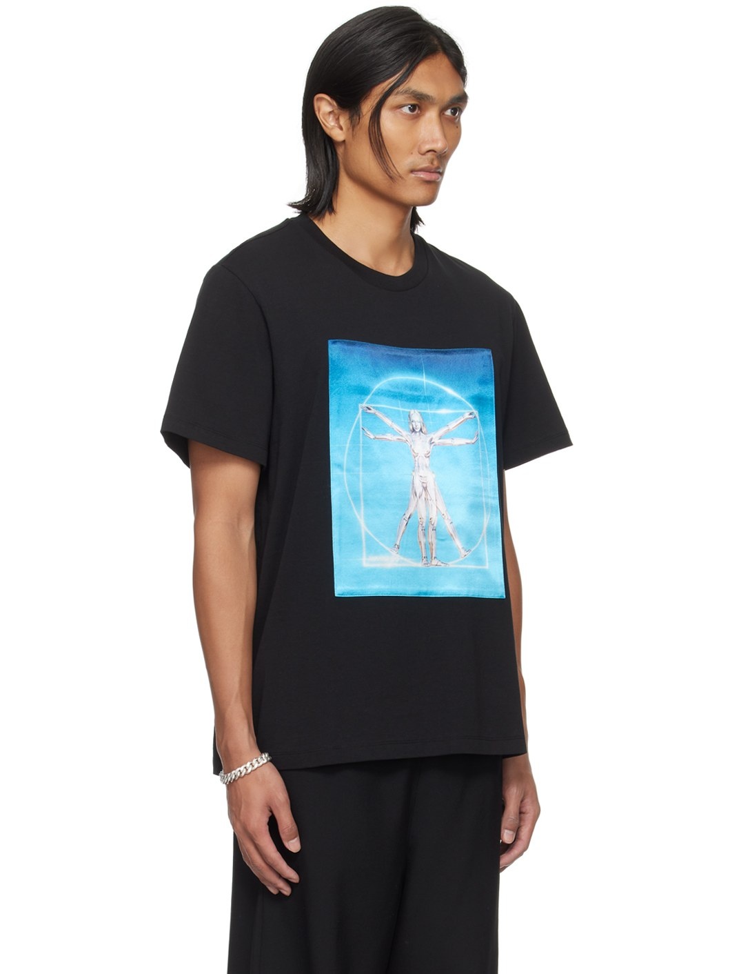 Black Vitruvian Woman T-Shirt - 2