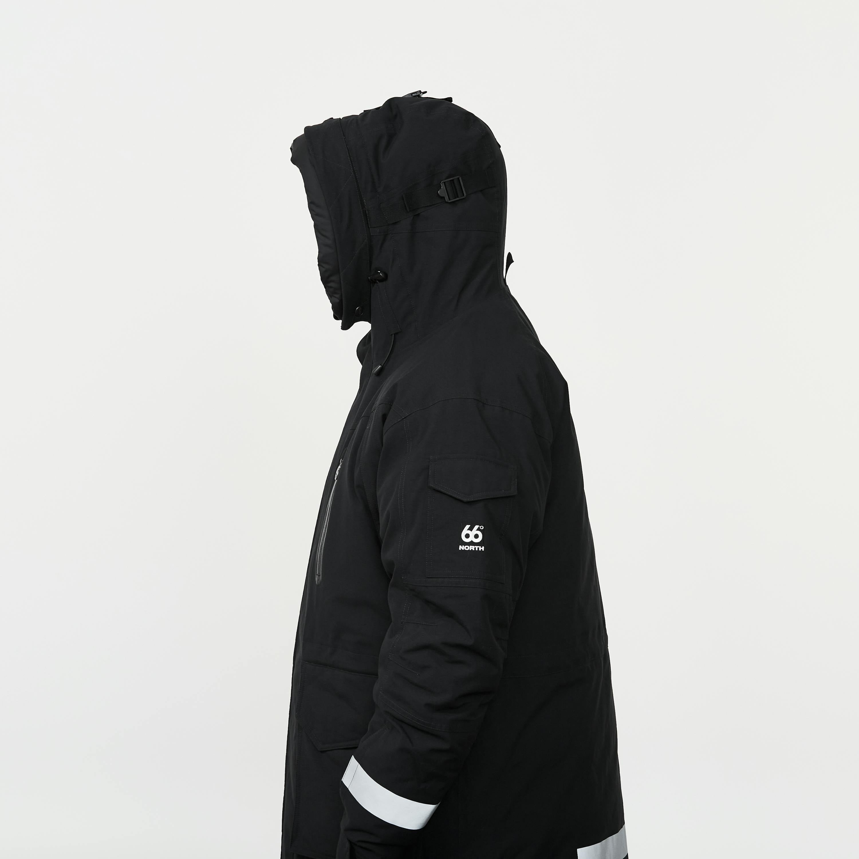 Jökla Arctic professional down parka with hood trim - 7