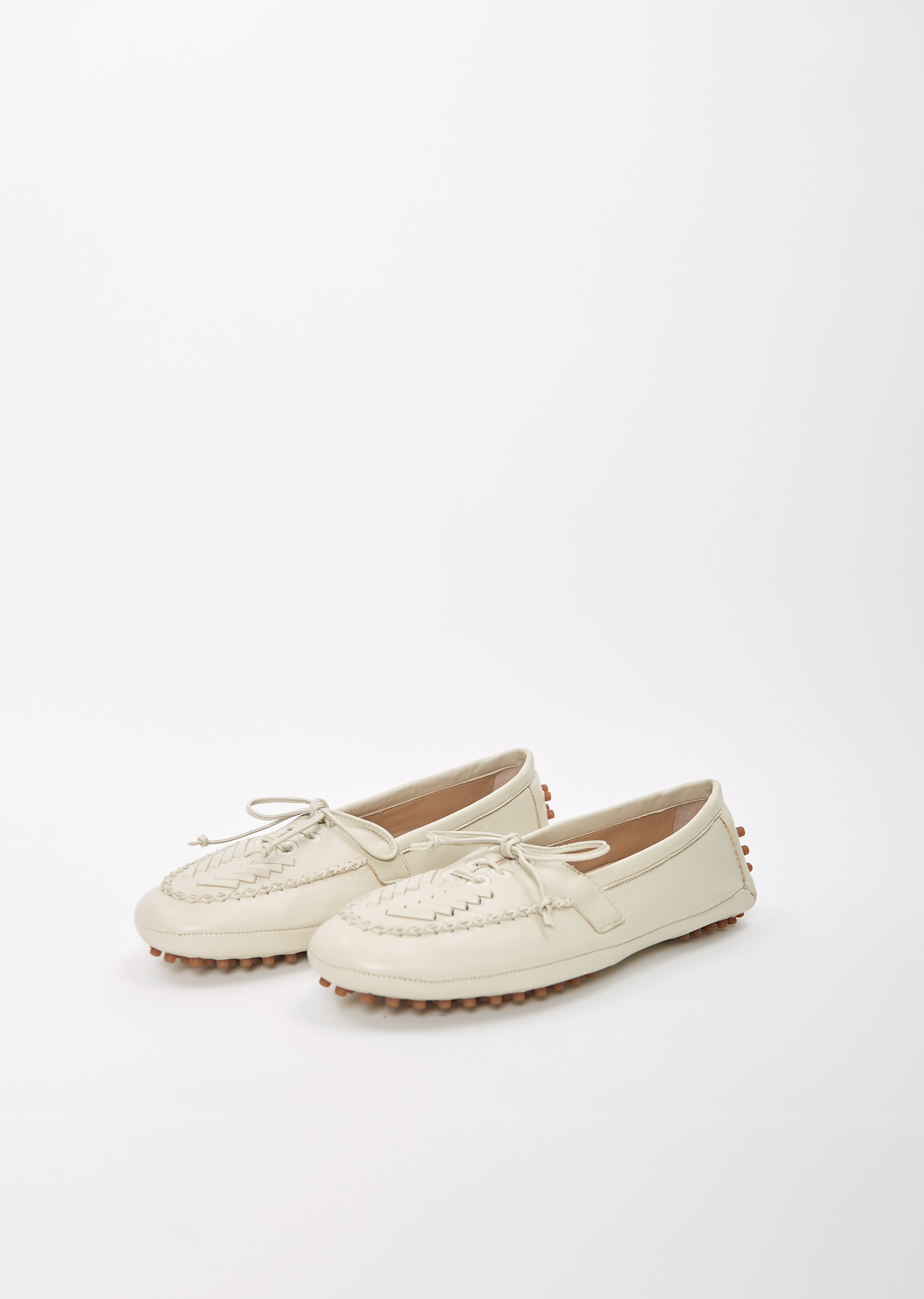 Embroidered Leather Driver Moccasin - 2
