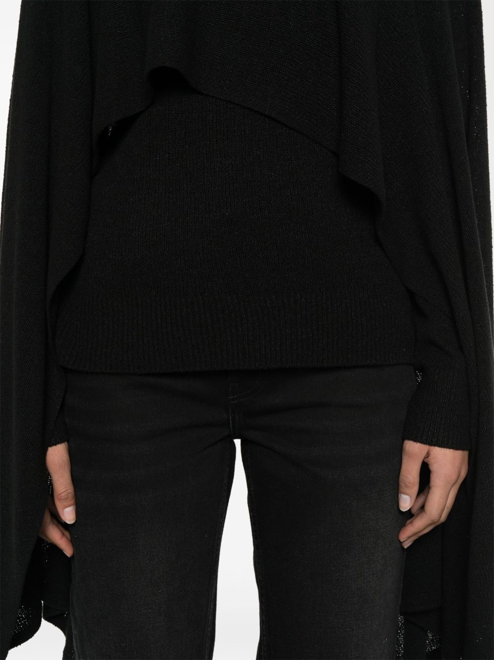 cape-design sweater - 5