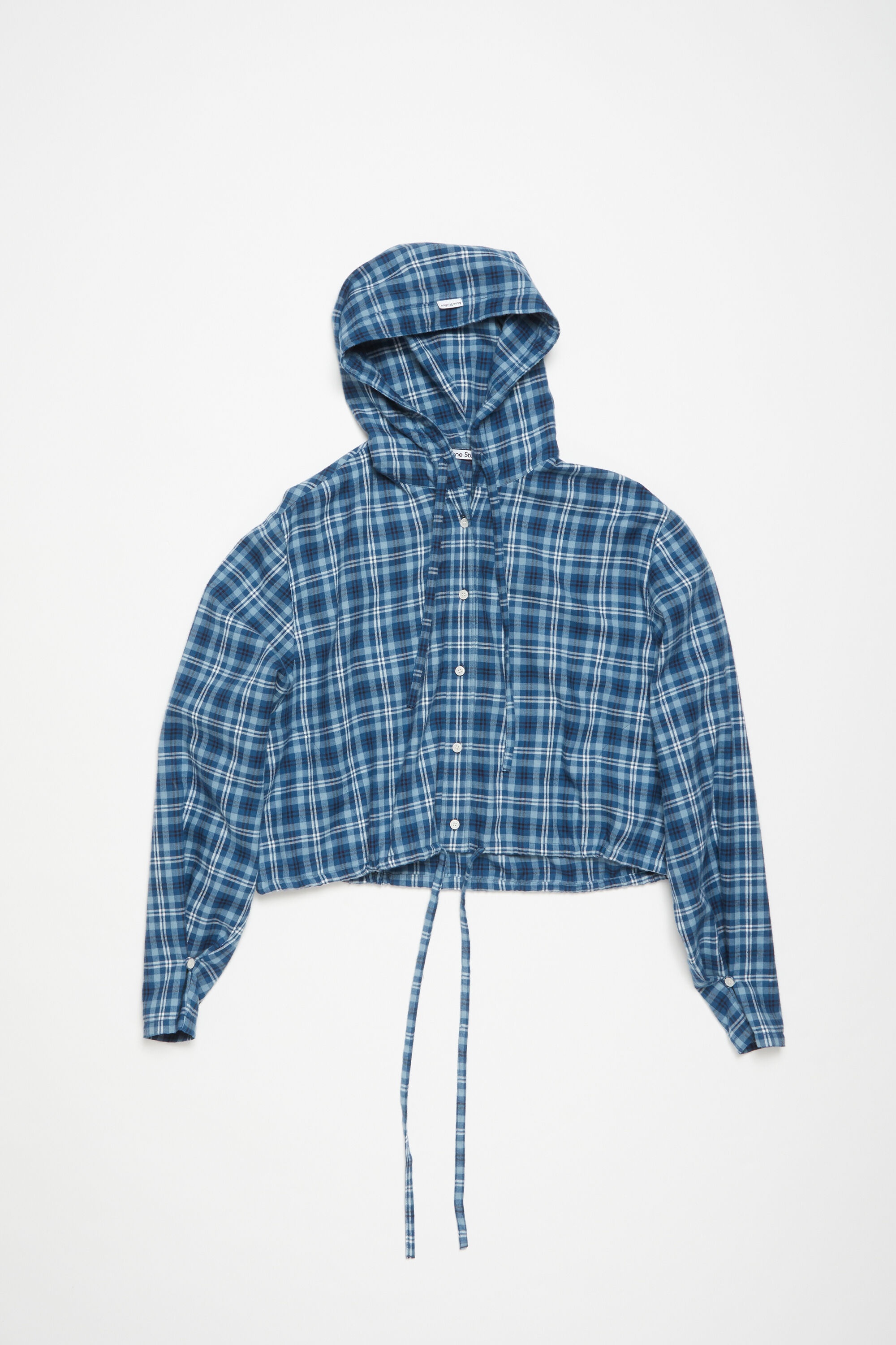 Hooded shirt - Mid blue/Dusty Blue - 6