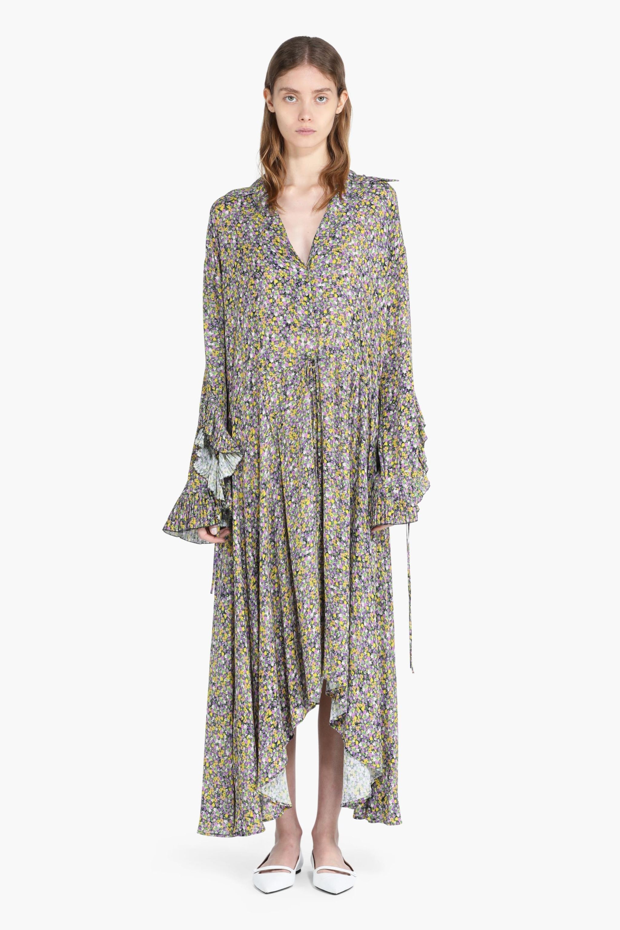 FLORAL-PRINT MAXI DRESS - 1