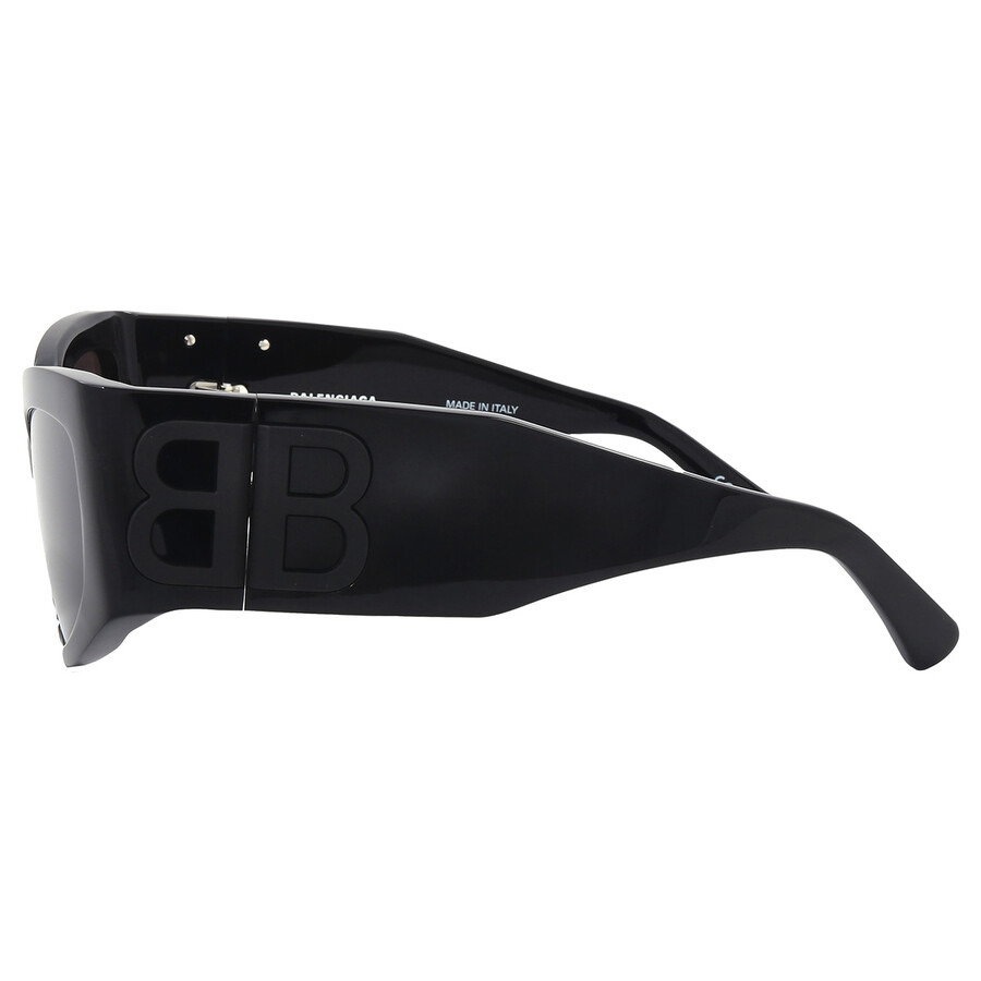 Balenciaga Grey Rectangular Ladies Sunglasses BB0321S 001 57 - 4
