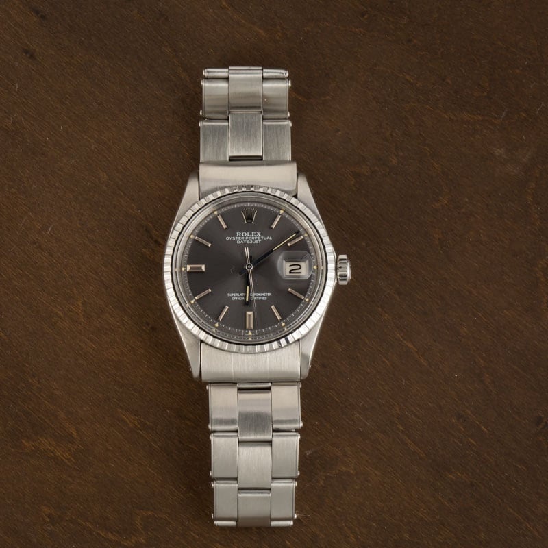 Rolex Datejust 1603 Slate Dial - 6