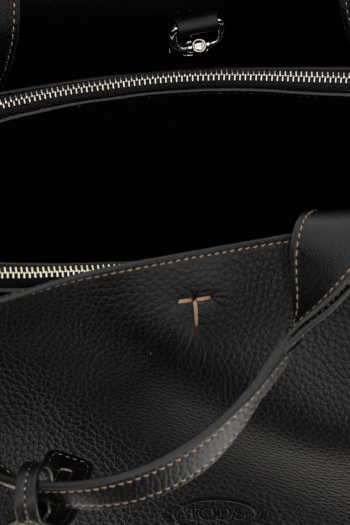 Mini leather handbag - 5