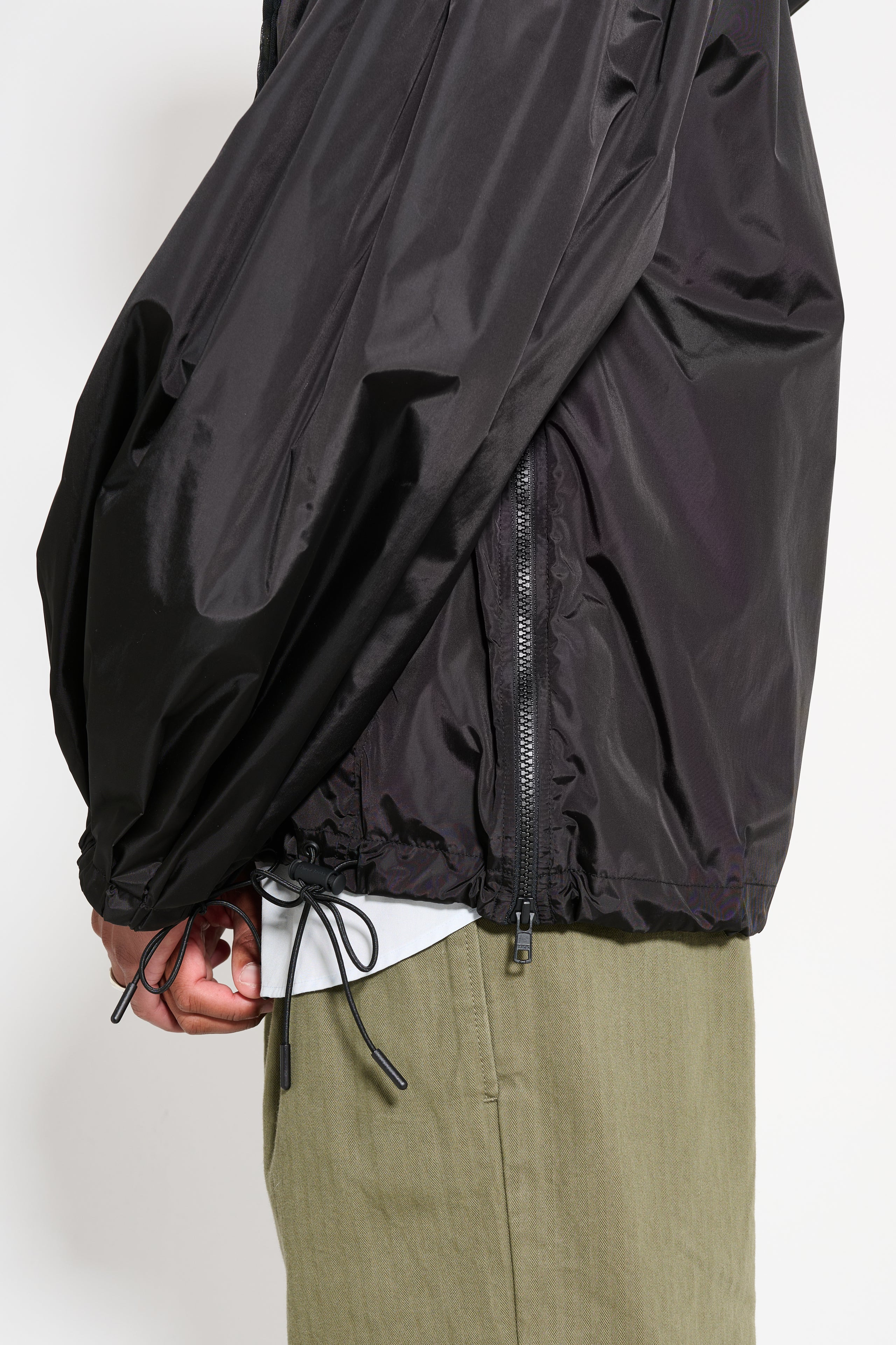 SIMONE ROCHA PUFF SLEEVE JACKET WITH TULLE POCKET AND FLOWER BLACK - 6