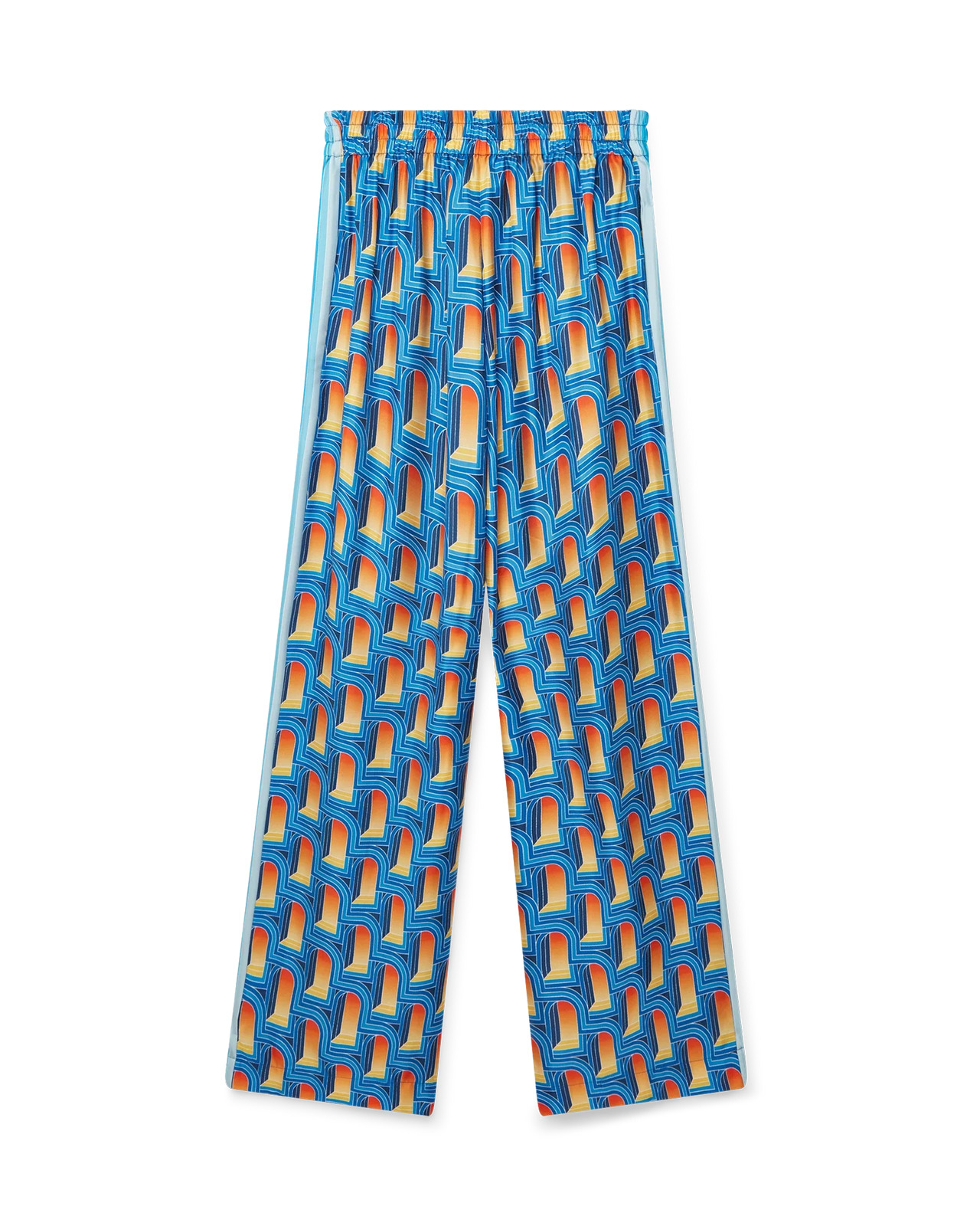 L'Arche De Nuit Silk Wide Leg Trousers - 2