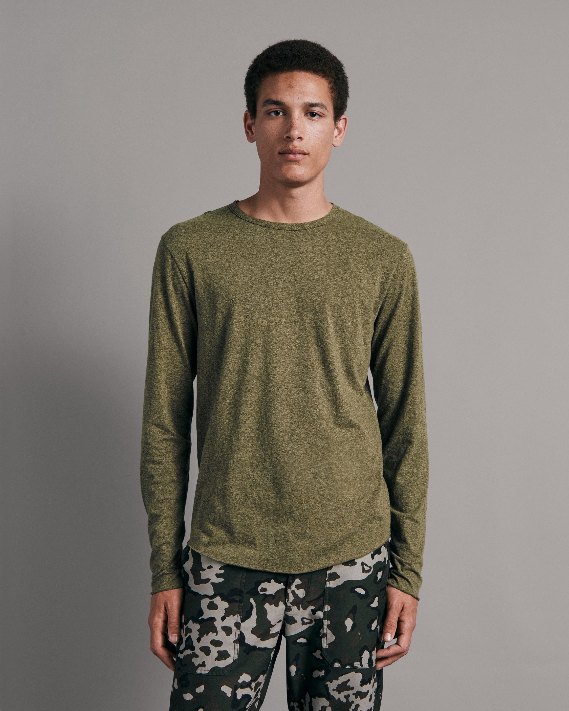 Haydon Jaspé Long Sleeve Tee
Cotton T-Shirt - 2