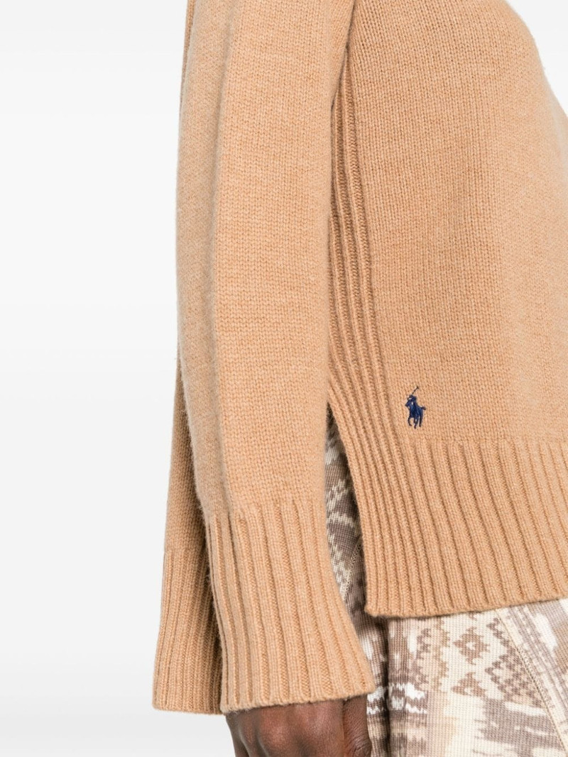 embroidered-logo jumper 5