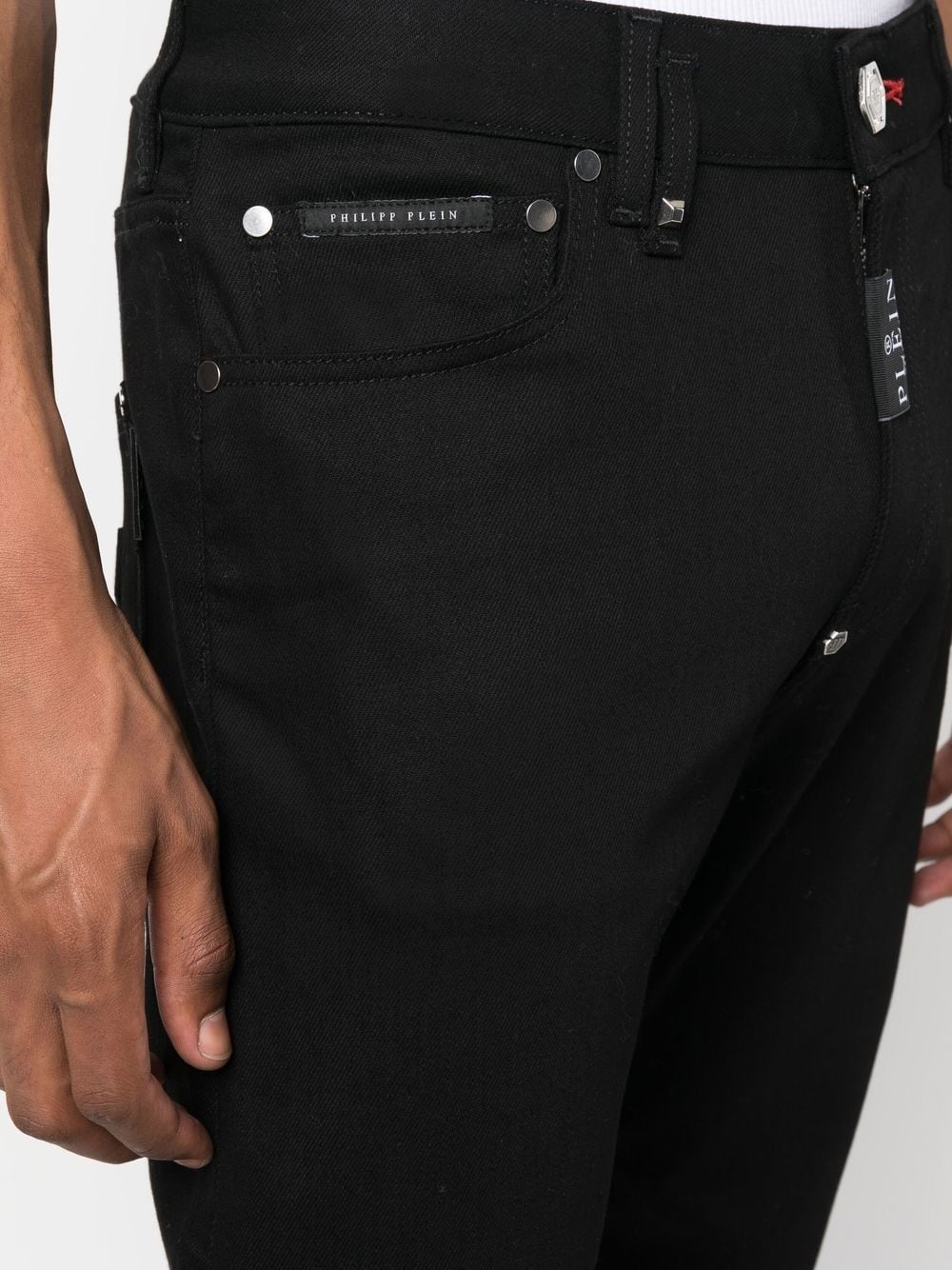 straight-leg mid-rise jeans - 5