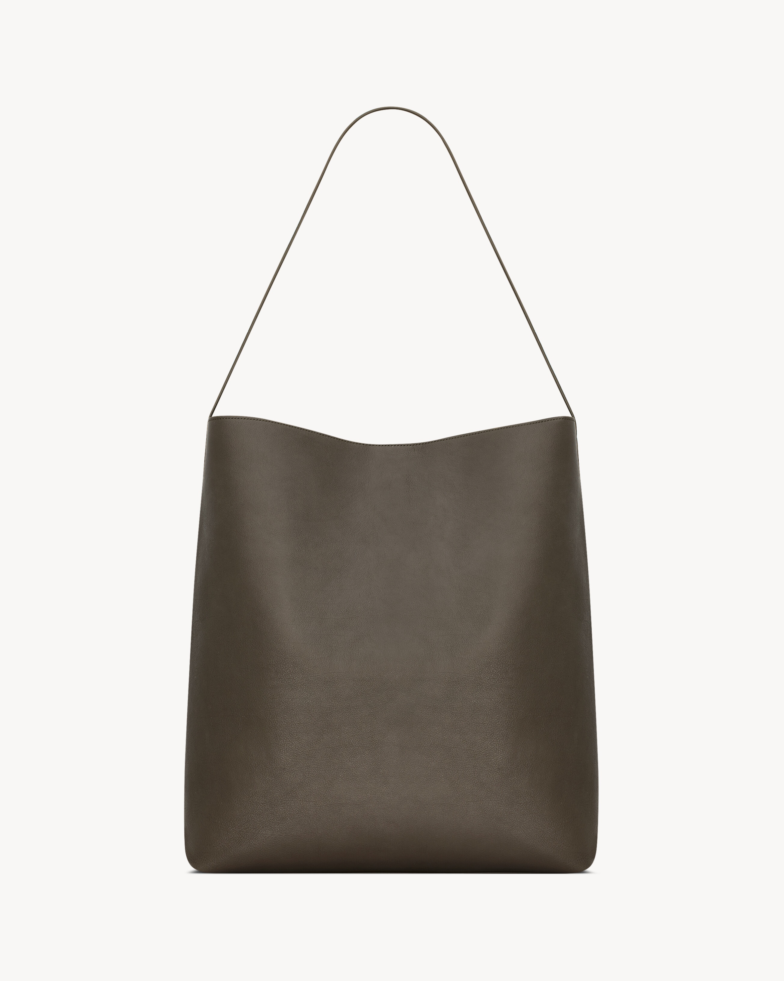 BOLD HOBO BAG IN LEATHER - 3