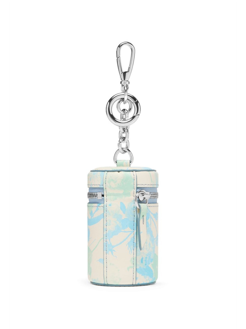 Maison Margiela floral leather keyring outlook