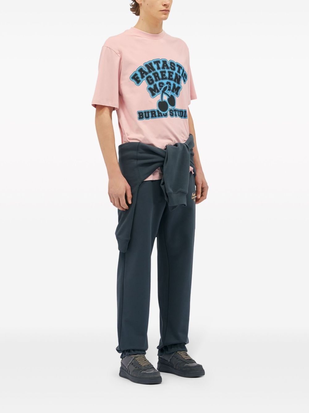 logo-printed jogging trousers - 4