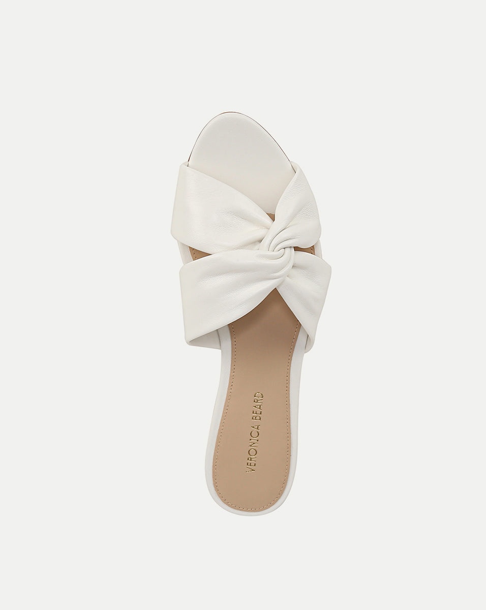 SERAPHINA LEATHER TWIST SANDAL - 3