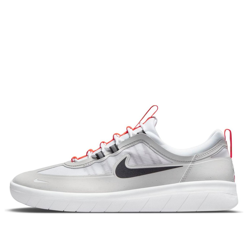 Nike Nyjah Free 2 SB 'Neutral Grey Bright Crimson' BV2078-007 - 1