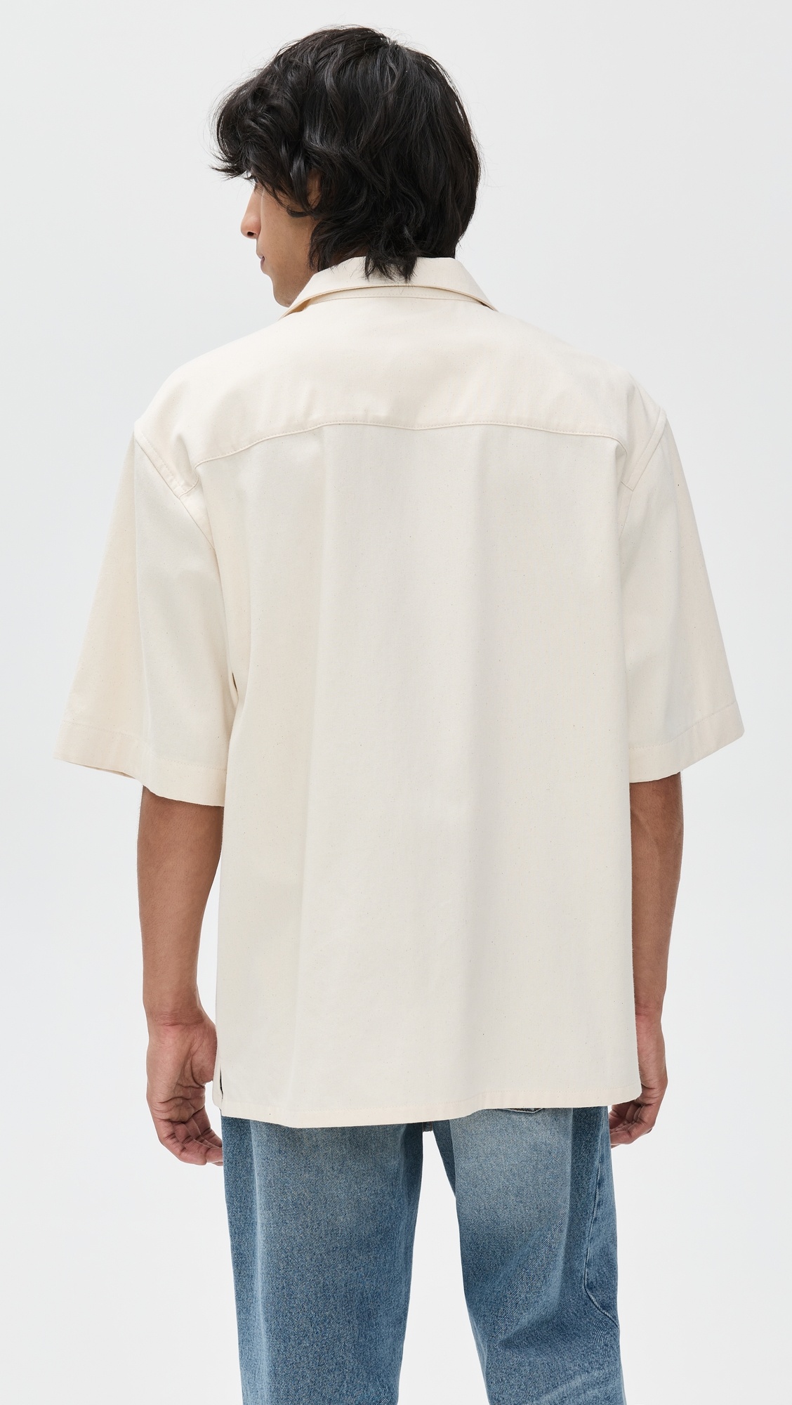 Light Denim Bowling Shirt - 2