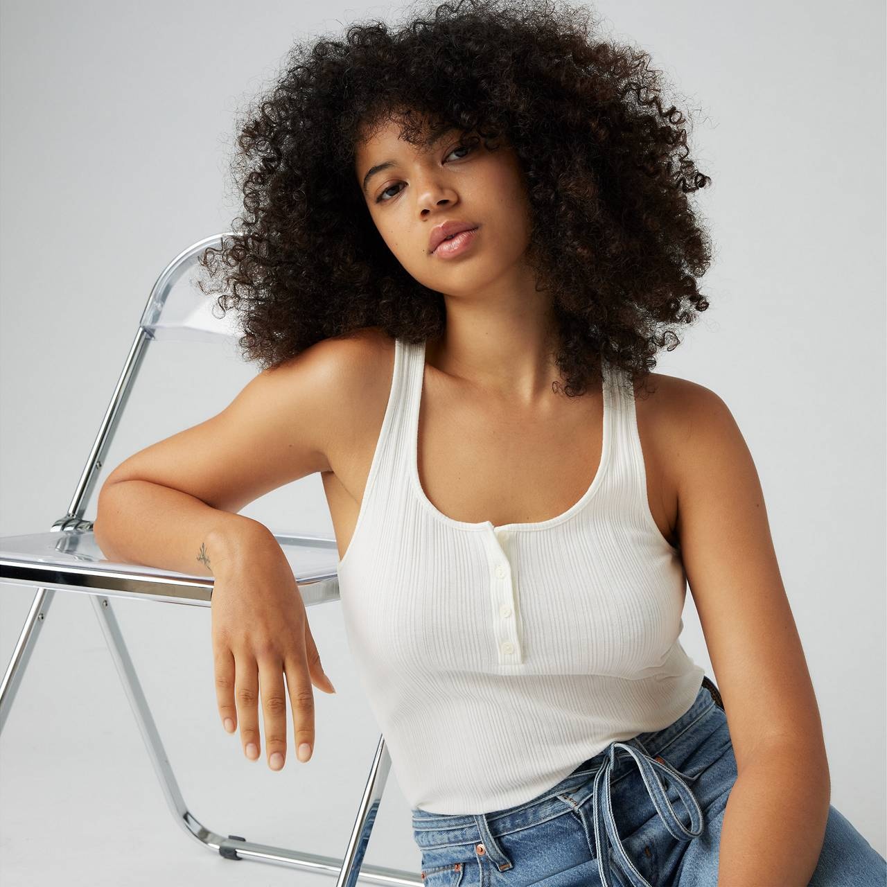 VACATIONER RIBBED TANK TOP - 5
