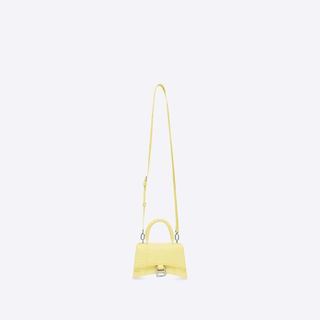 Women's Hourglass Xs Handbag in Yellow - 4