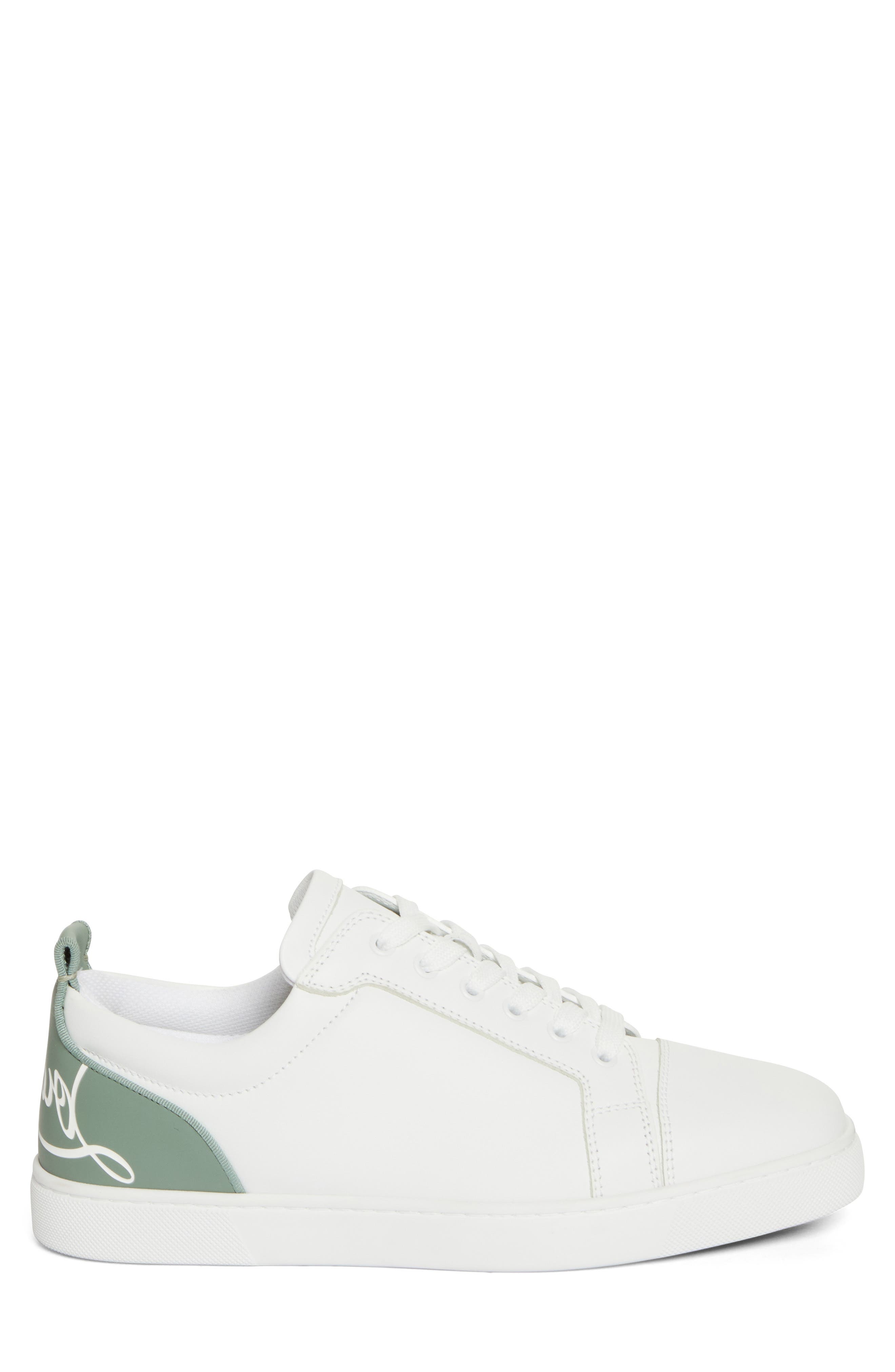 Christian Louboutin Fun Louis Sneaker in White/Manuka at Nordstrom - 3