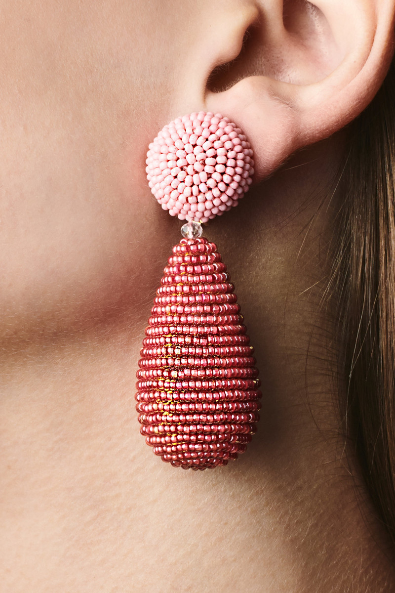 SACHIN & BABI ALENA EARRINGS - GUAVA outlook