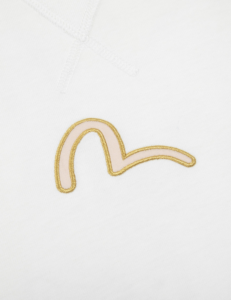 KOI AND SEAGULL BRUSHSTROKE DAICOCK DIGITAL PRINT LOOSE FIT T-SHIRT 12