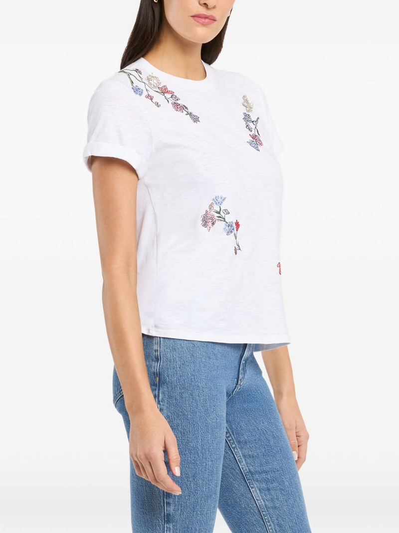 floral whispering vines bree T-shirt 3