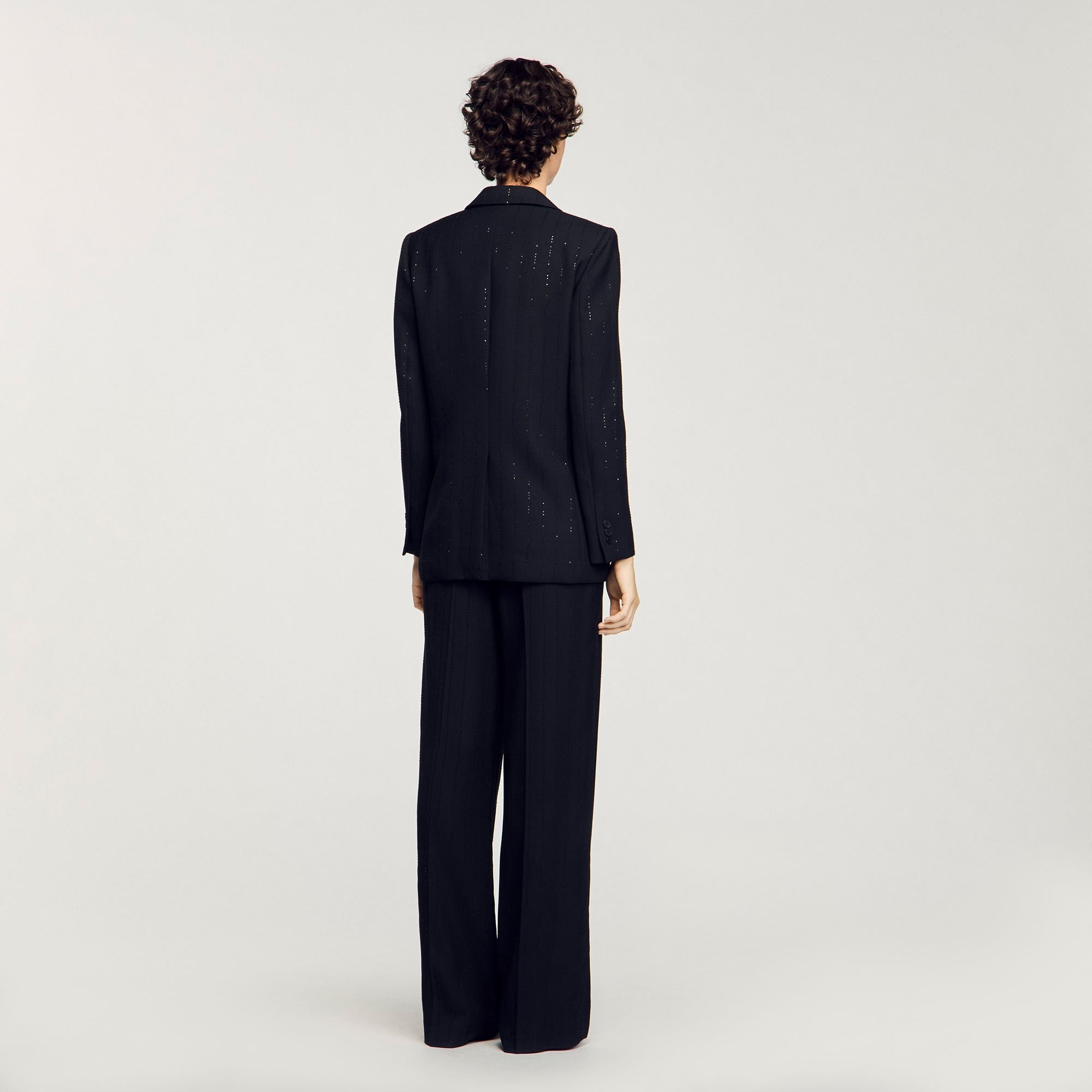 SEQUINNED SUIT JACKET - 5