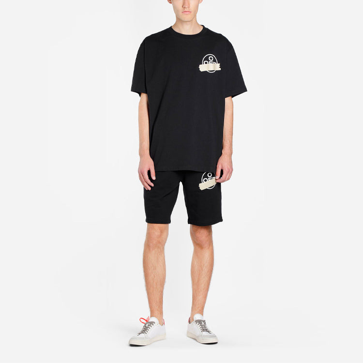 Off-White Bronzing arrow printing Unisex Black OMAA038G20JER0021048 - 6