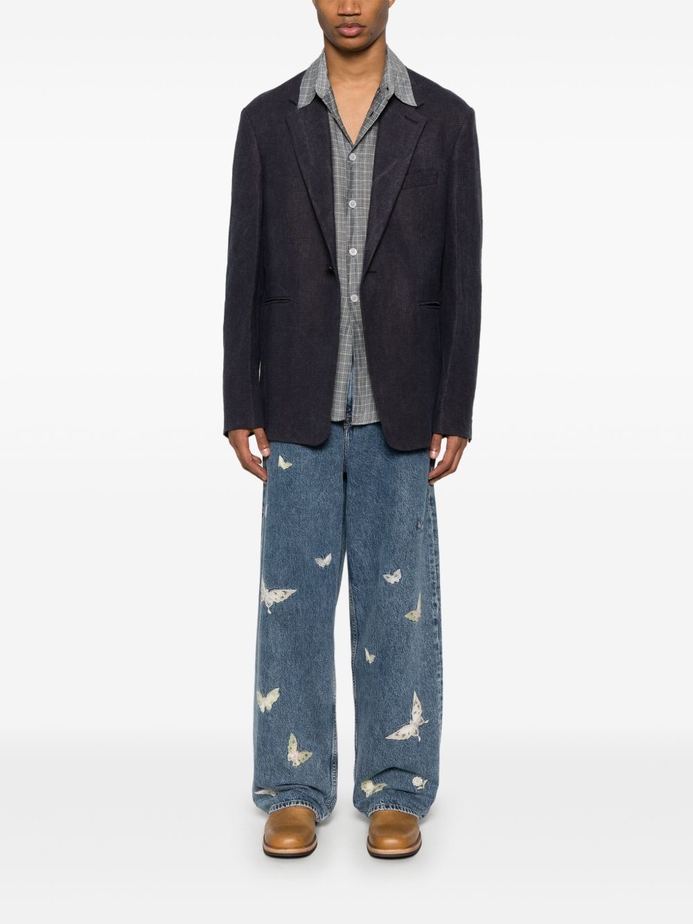 Unconstructed Shinjuku blazer - 2