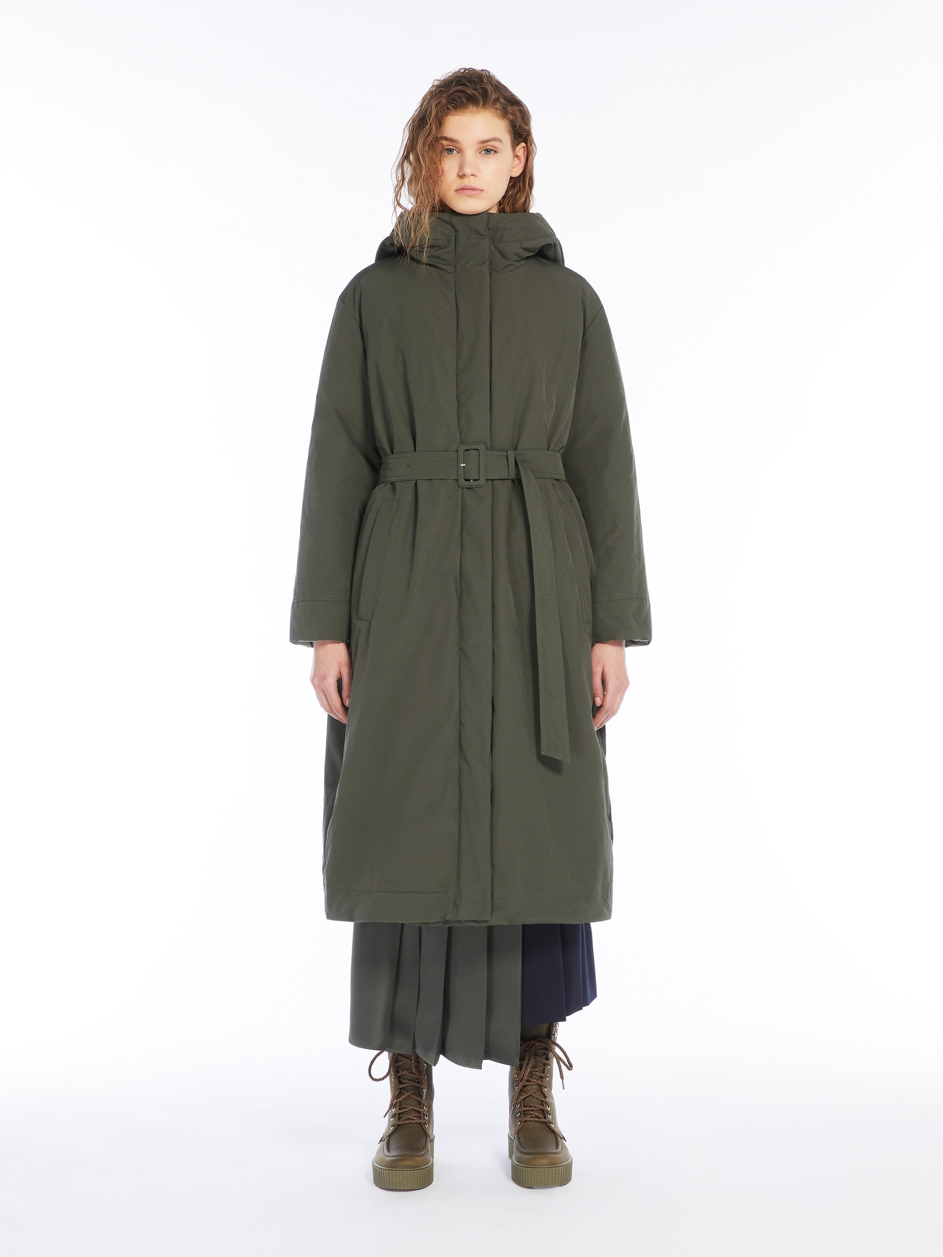 USSITA Reversible water-repellent technical cotton parka - 3