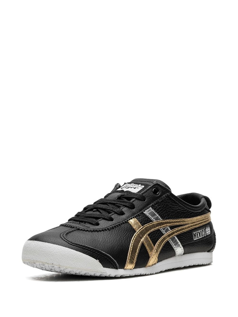 Mexico 66 "Black Gold Silver" sneakers 5