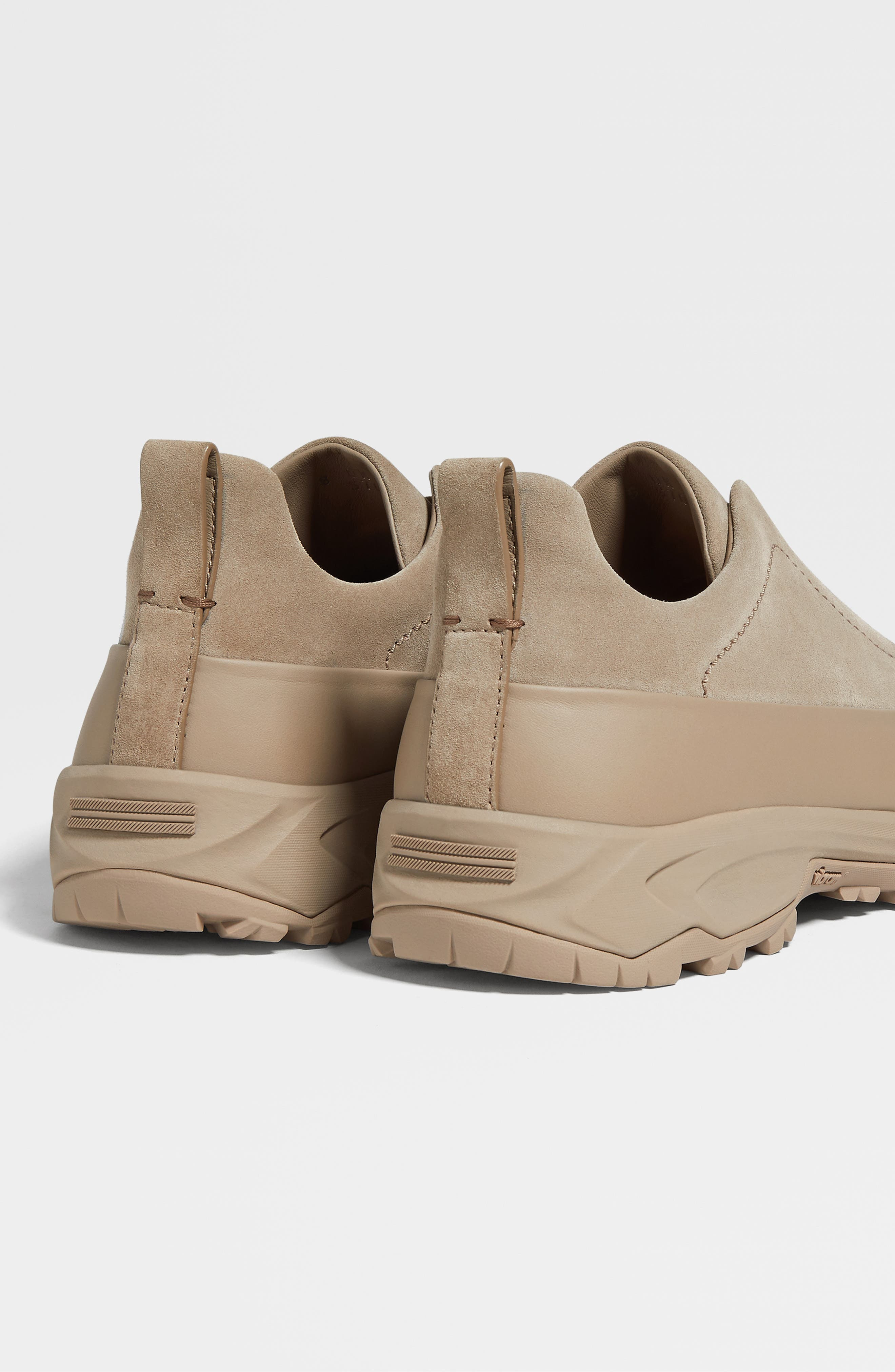 ZEGNA Triple Stitch™ Monte Sneaker in Light Taupe at Nordstrom - 3