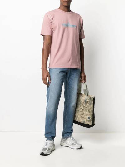 Stone Island logo-embroidered cotto T-shirt outlook