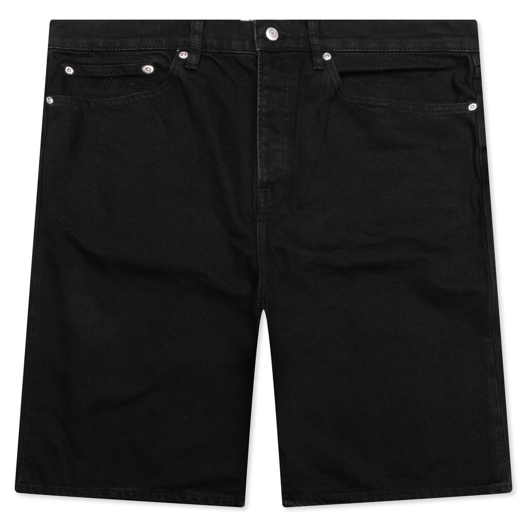 BIG OL SHORTS DENIM - BLACK - 1