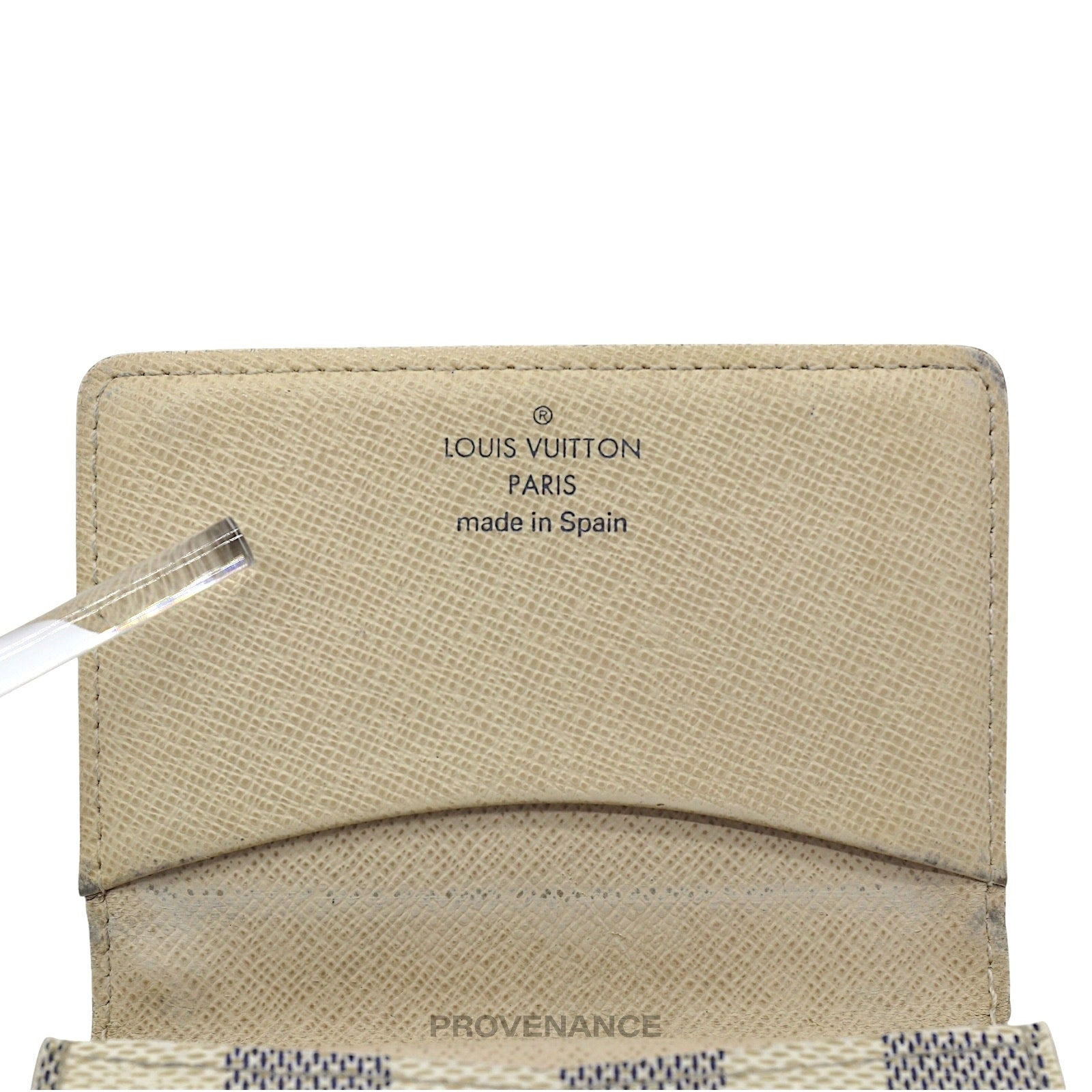 Louis Vuitton Pocket Organizer Wallet - Damier Azur - 6