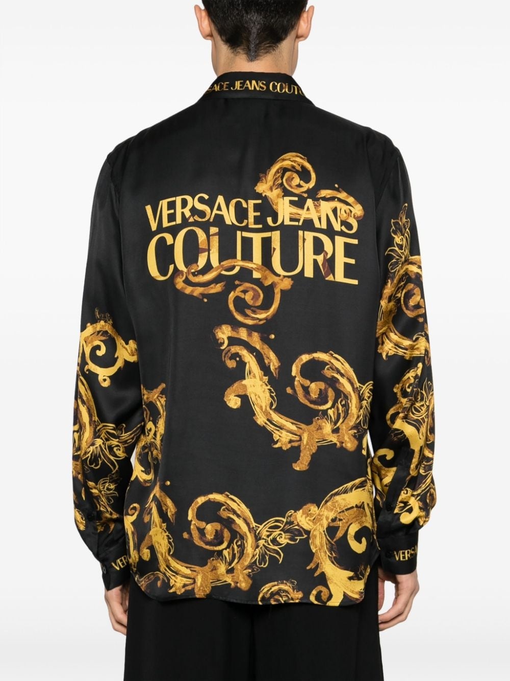 abstract-print long-sleeve shirt - 4